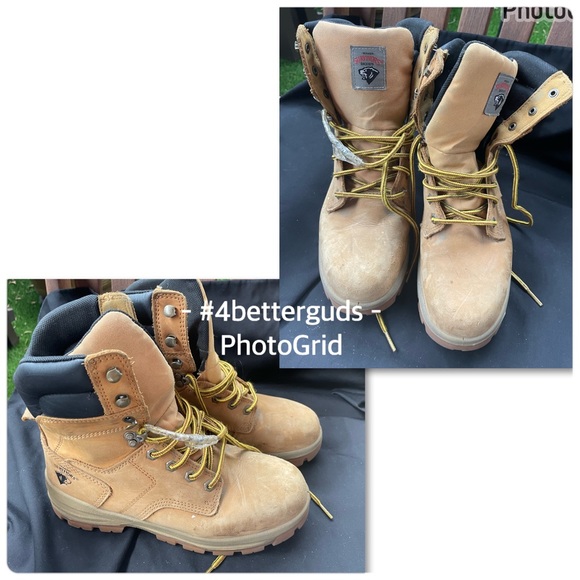 Herman Survivors Steel Toe Slip Resistant Boots Men Wide 7.5W EU 40W - Picture 16 of 16